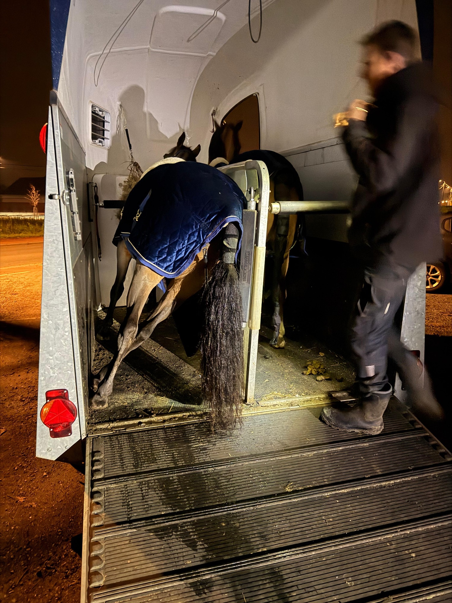 Trailerladen met rust